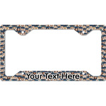 Graduating Students License Plate Frame - Style C (Personalized)