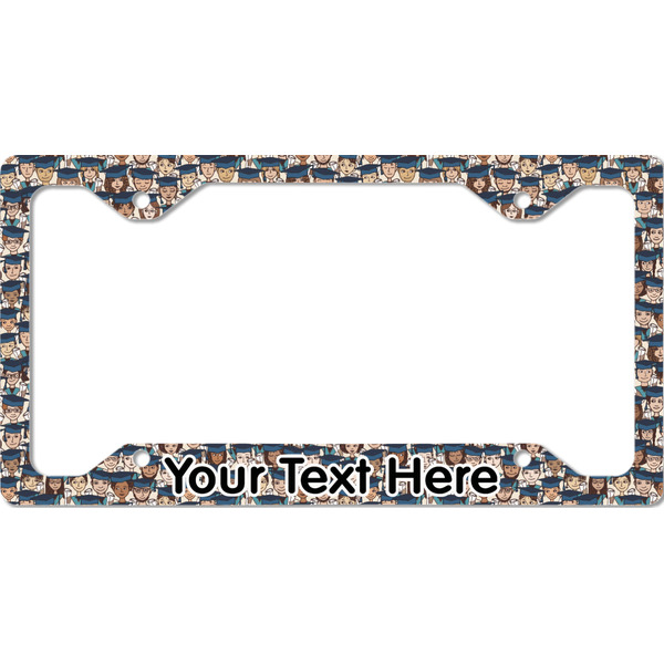 Custom Graduating Students License Plate Frame - Style C (Personalized)