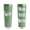 Graduating Students Light Green RTIC Everyday Tumbler - 28 oz. - Front and Back