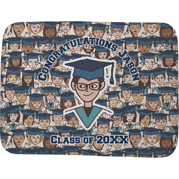 Custom Graduating Students Memory Foam Bath Mat - 48"x36" (Personalized)