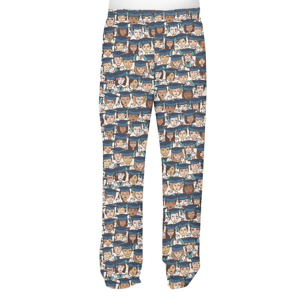 Graduating Students Men's Pjs Back - on model