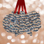 Graduating Students Metal Ornaments - Double Sided w/ Name or Text