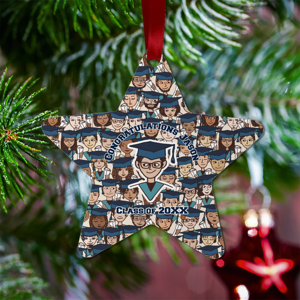Graduating Students Metal Star Ornament - Lifestyle
