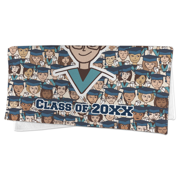 Graduating Students Microfiber Dish Rag - FOLDED (half)