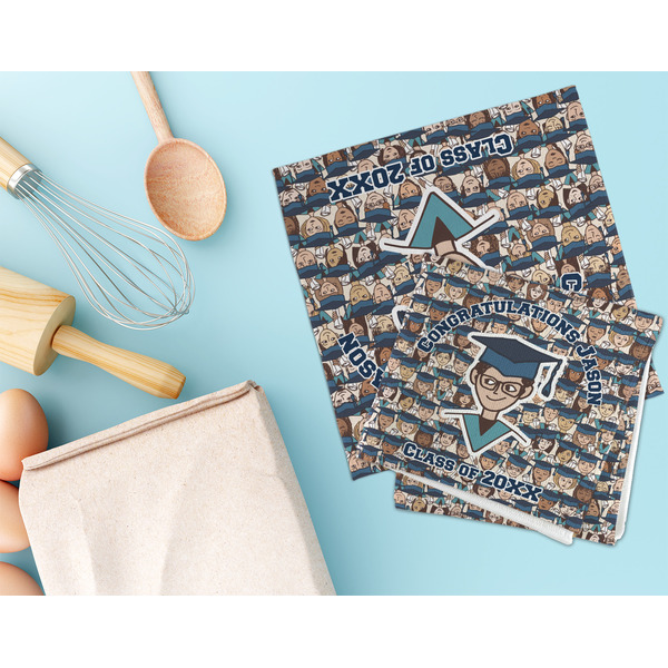 Graduating Students Microfiber Dish Rag - LIFESTYLE