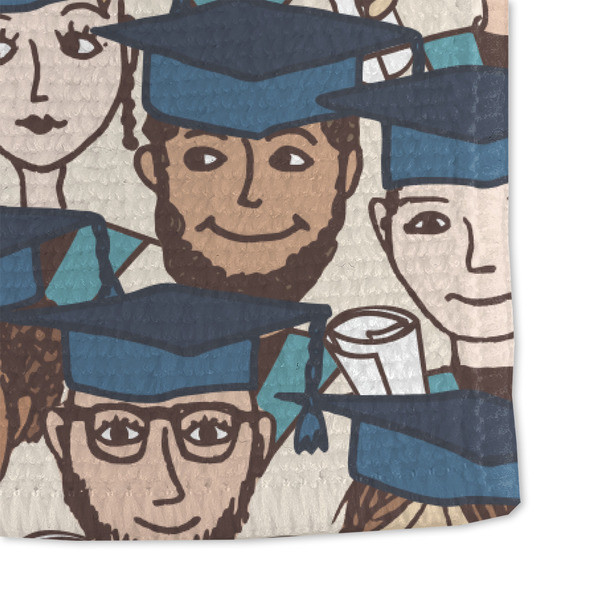 Graduating Students Microfiber Dish Towel - DETAIL
