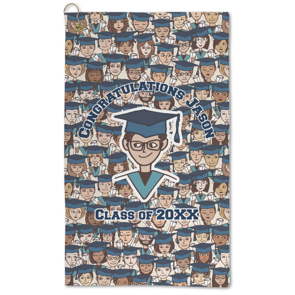 Custom Graduating Students Microfiber Golf Towel (Personalized)