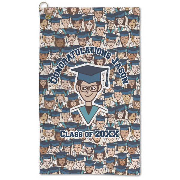 Custom Graduating Students Microfiber Golf Towel (Personalized)