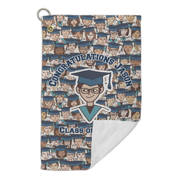 Graduating Students Microfiber Golf Towels Small - FRONT FOLDED