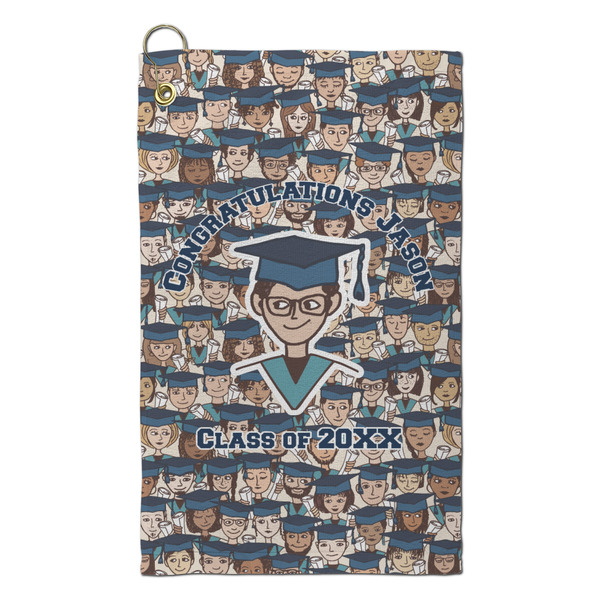 Custom Graduating Students Microfiber Golf Towel - Small (Personalized)