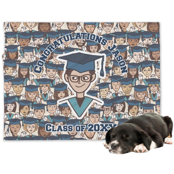 Custom Graduating Students Dog Blanket (Personalized)