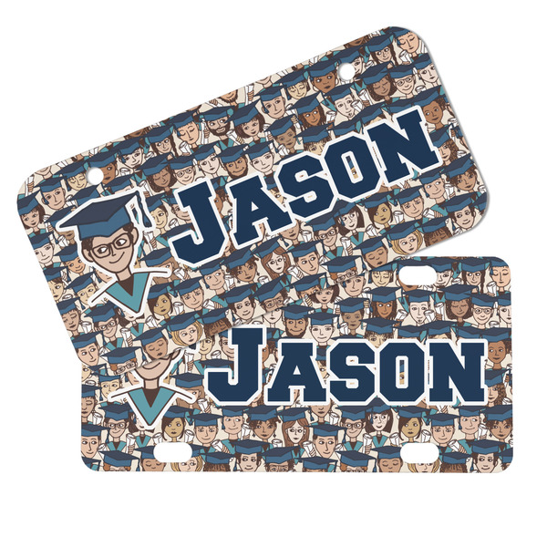 Graduating Students Mini License Plates - MAIN (4 and 2 Holes)