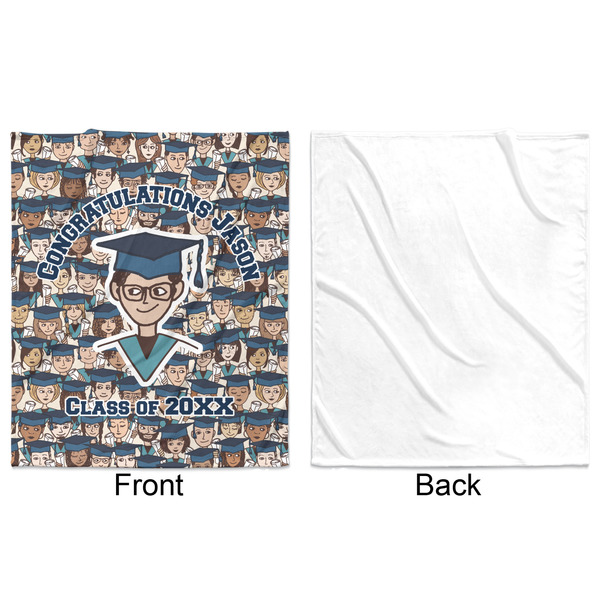 Graduating Students Minky Blanket - 50"x60" - Single Sided - Front & Back