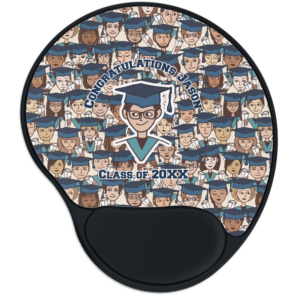 Custom Graduating Students Mouse Pad with Wrist Support