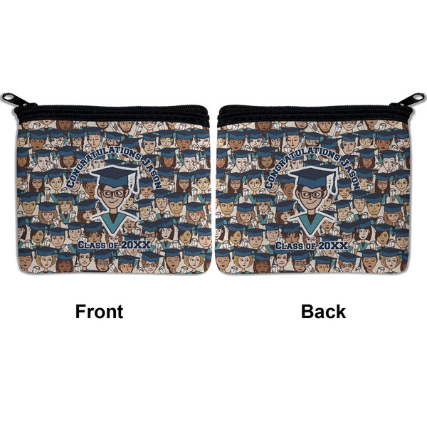 Graduating Students Neoprene Coin Purse - Front & Back (APPROVAL)