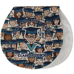 Graduating Students Burp Pad - Velour w/ Name or Text