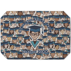 Graduating Students Dining Table Mat - Octagon (Single-Sided) w/ Name or Text