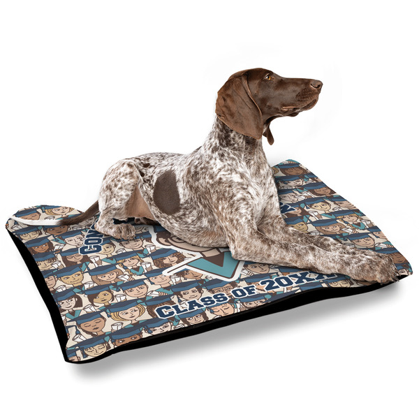 Graduating Students Outdoor Dog Beds - Large - IN CONTEXT