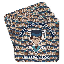 Graduating Students Paper Coasters w/ Name or Text