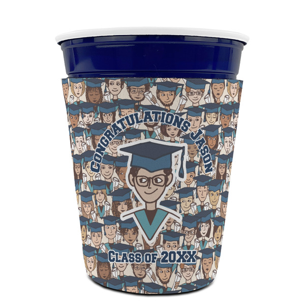 Graduating Students Party Cup Sleeves - without bottom - FRONT (on cup)