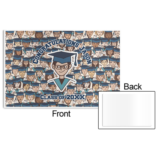 Graduating Students Disposable Paper Placemat - Front & Back