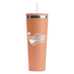 Graduating Students RTIC Everyday Tumbler with Straw - 28oz - Peach - Single-Sided (Personalized)