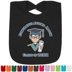 Graduating Students Cotton Baby Bib (Personalized)