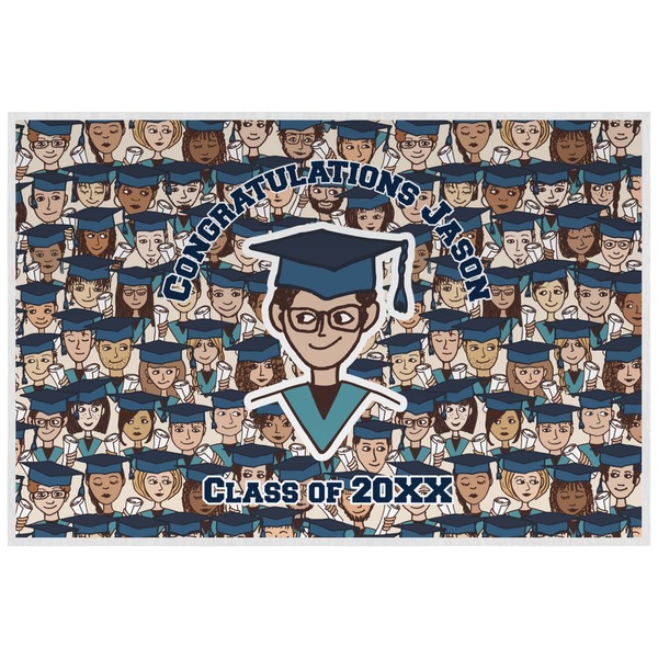 Custom Graduating Students Laminated Placemat w/ Name or Text