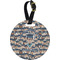 Graduating Students Personalized Round Luggage Tag