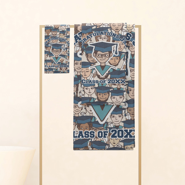Graduating Students Personalized Towel Set