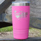 Graduating Students 20 oz Stainless Steel Tumbler - Pink - Single Sided (Personalized)