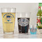 Graduating Students Pint Glass - Two Content - In Context