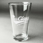 Graduating Students Pint Glass - Engraved (Personalized)