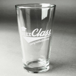 Graduating Students Pint Glass - Engraved (Personalized)