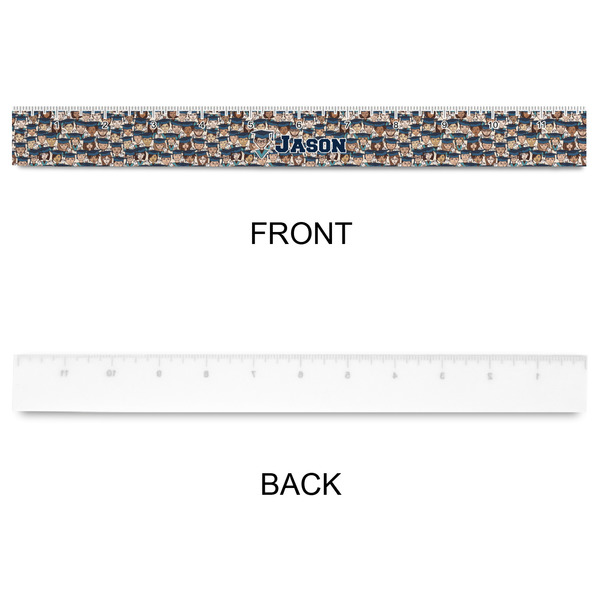 Graduating Students Plastic Ruler - 12" - APPROVAL
