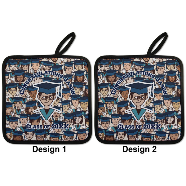 Graduating Students Pot Holders - Set of 2 APPROVAL