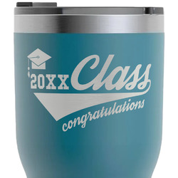 Graduating Students RTIC Tumbler - Dark Teal - Laser Engraved - Double-Sided (Personalized)