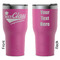 Graduating Students RTIC Tumbler - Magenta - Double Sided - Front & Back
