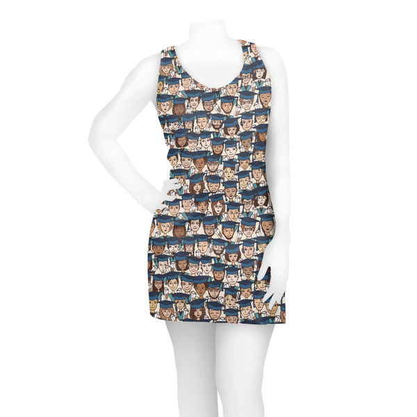 Graduating Students Racerback Dress - On Model - Front