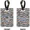 Graduating Students Rectangle Luggage Tag (Front + Back)