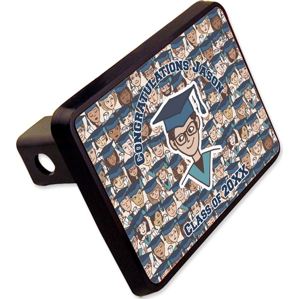 Custom Graduating Students Rectangular Trailer Hitch Cover - 2" (Personalized)