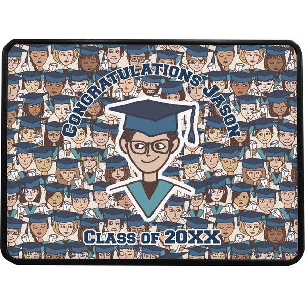 Graduating Students Rectangular Car Hitch Cover w/ FRP Insert