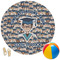 Graduating Students Round Beach Towel (Personalized)