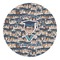 Graduating Students Round Decal - XLarge (Personalized)