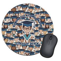 Graduating Students Round Mouse Pad (Personalized)