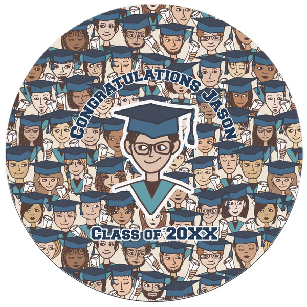 Graduating Students Round Mousepad - APPROVAL