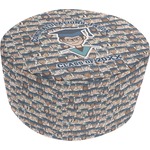 Graduating Students Round Pouf Ottoman (Personalized)