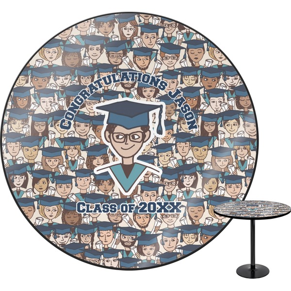 Custom Graduating Students Round Table - 24" (Personalized)