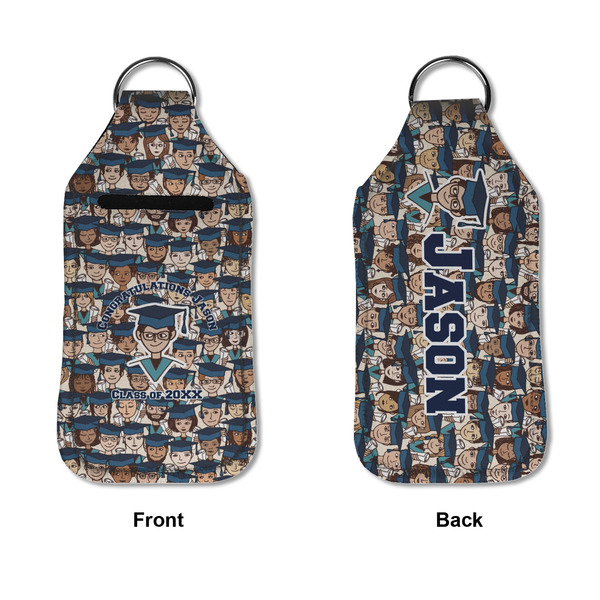 Graduating Students Sanitizer Holder Keychain - Large APPROVAL (Flat)