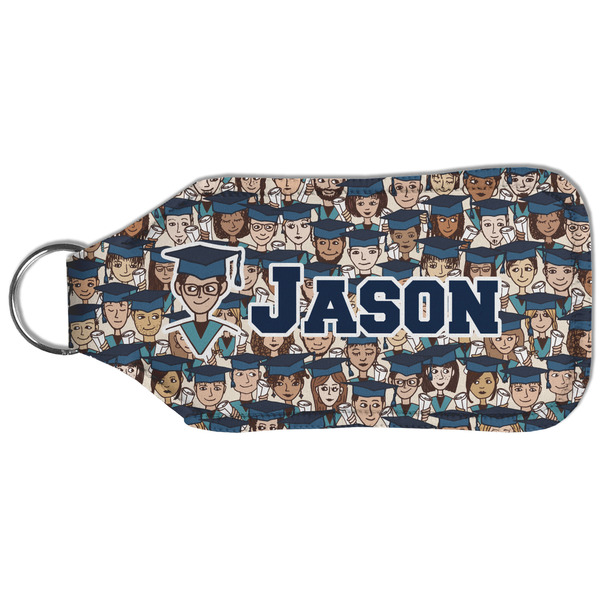 Graduating Students Sanitizer Holder Keychain - Large (Back)